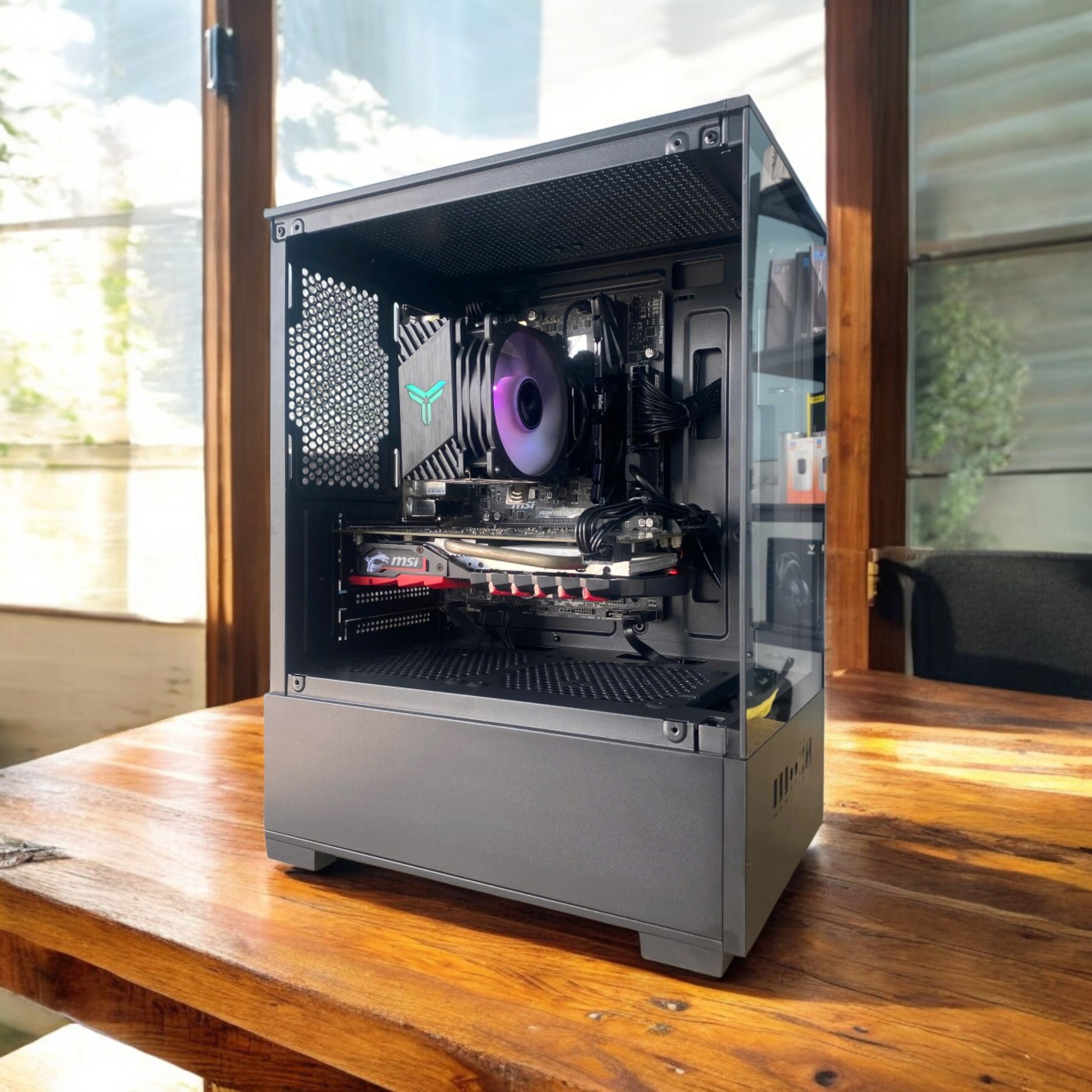2ND PC Gaming I3 9100f\ H310\ VGA 1050 ti\ RAM 16GB\ SSD 256GB